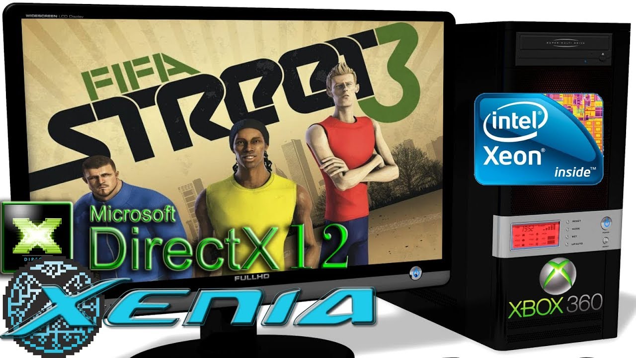 На эмуляторе Xbox 360 для PC смогли запустить GUN, FIFA Street 3 и еще пять игр