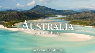 Australia + Tropical House  4K Scenic Film With EDM Music