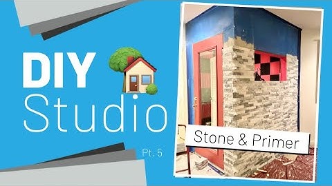 DIY Home Studio | Vocal Booth Build | Part 5: Stone & Primer (ALL FINISHED!!)