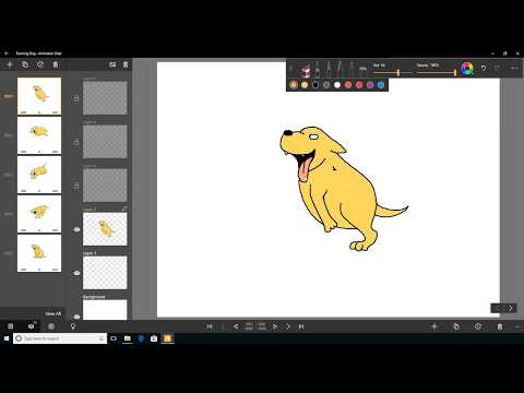 Demo: Animation Desk for Windows 10 - Create Your Own Animation with Sound