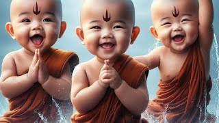 little monk so cute #cute baby monk by jyoti badiger 107 views 2 weeks ago 5 minutes, 9 seconds