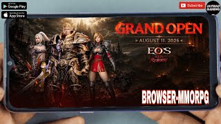 EOS RED: REBIRTH (EN) 2026 Online-MMORPG Mobile Browser-Gameplay