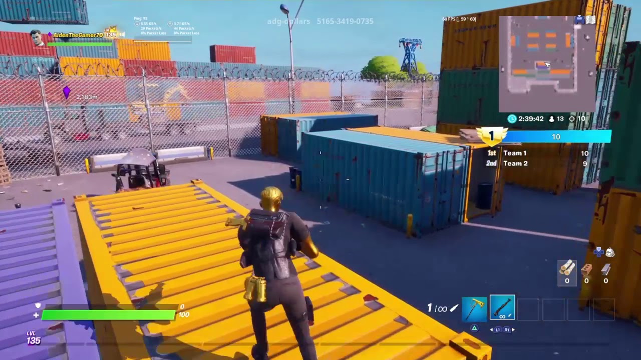 PLAYING SHIPMENT IN FORTNITE (COD MAP IN FORTNITE) YouTube