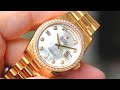 [Đỉnh] Rolex Day Date President MOP Diamond Yellow Gold 36mm 118348 | ICS Authentic 0982298881