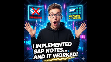 SAP Note Implementation Guide: SNOTE & TCI for Beginners & Experts | Boost Your SAP Skills