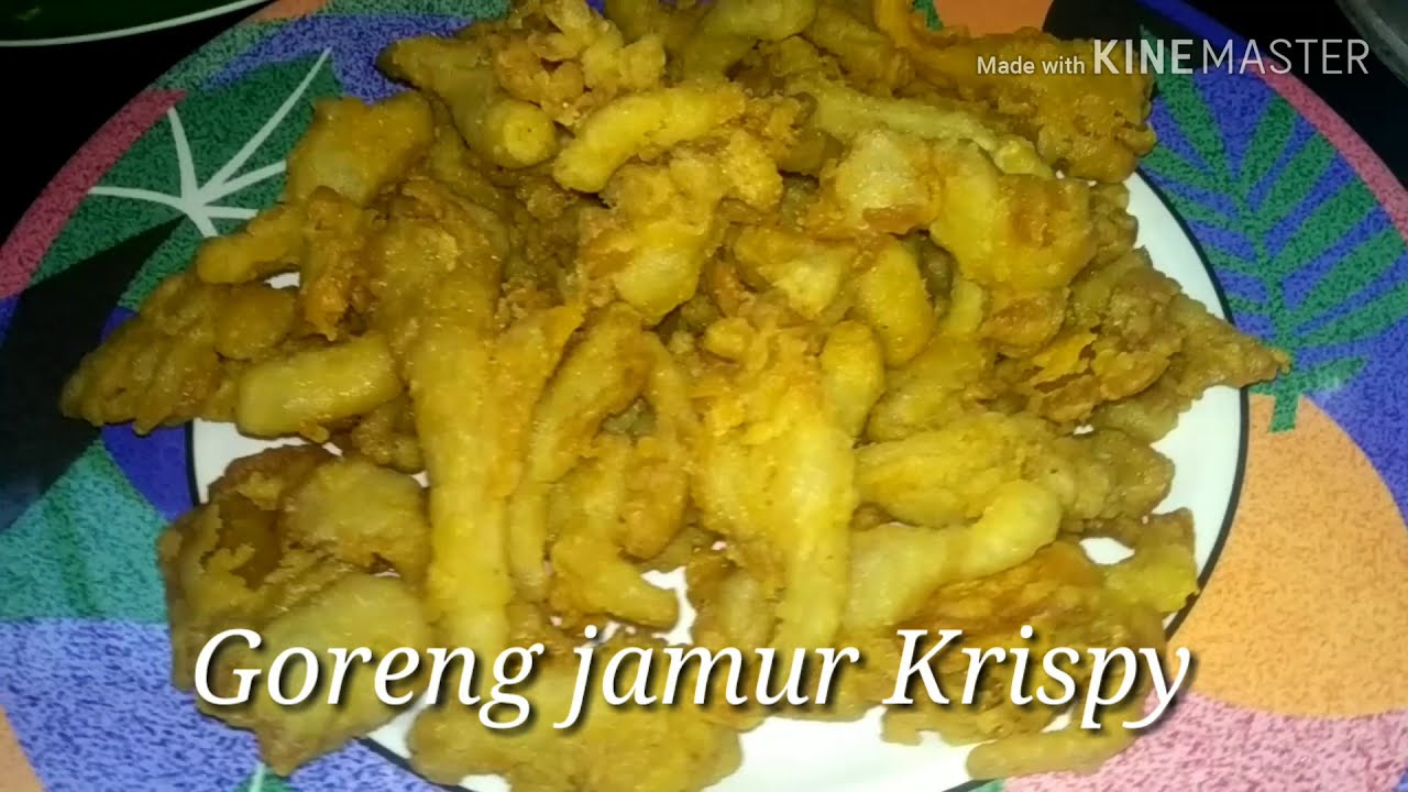 Goreng Jamur Krispy (jamur tiram) - YouTube