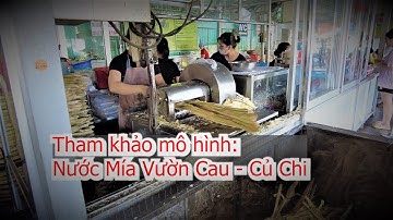 Mô Hình Nước Mía Vườn Cau: Làm Chơi - Ăn Thiệt I Chợ Việt TV