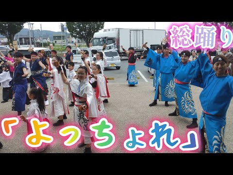 「よっちょれ」 総踊り 2025/8/31 道の駅 上品の郷 よさこい演舞 【4K】