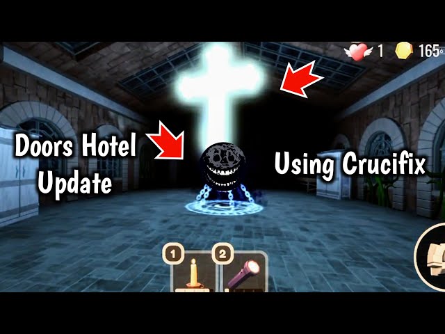 DOORS: RTX ON! CRUCIFIX Use Halt (Graphics Mod + Hotel Update) 