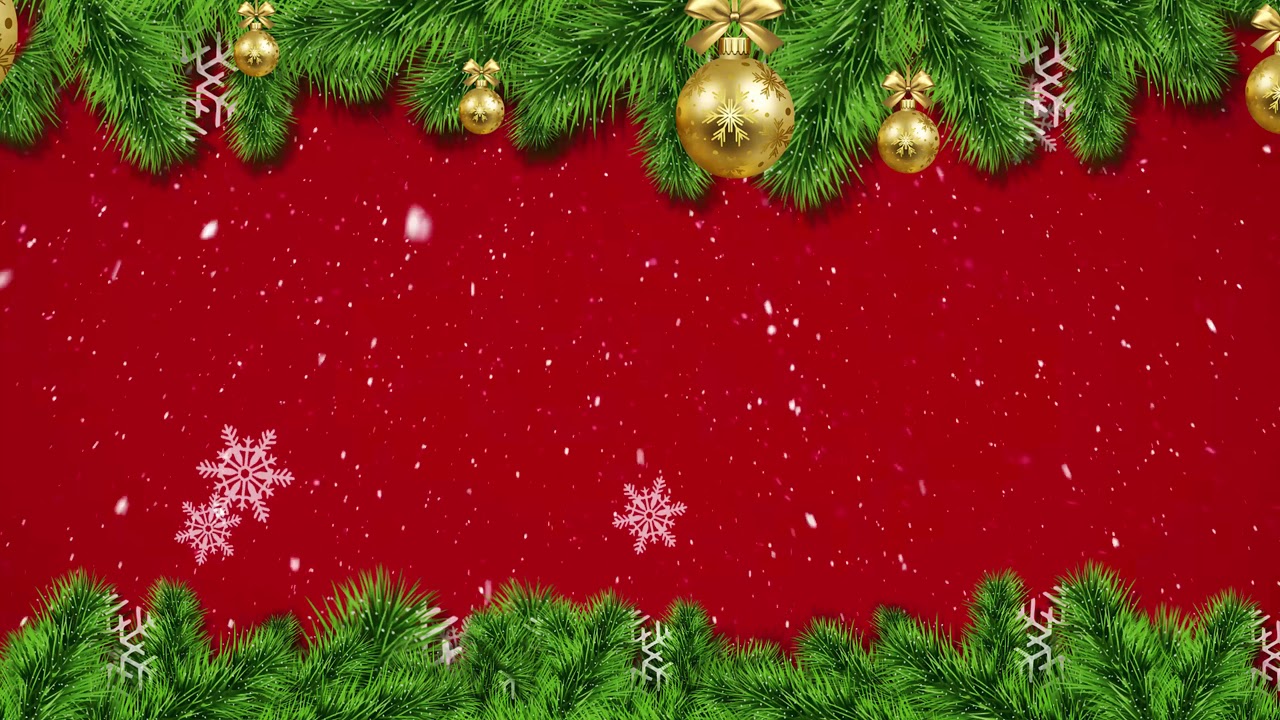 Christmas Background 4K - YouTube