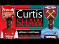 Arsenal v West Ham Live Watch Along (Curtis Shaw TV)