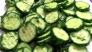 Самые быстрые малосольные огурцы 15 минут и готово. Вкусные, ароматные, хрустящие Самые быстрые малосольные огурцы 15 минут и готово. Вкусные, ароматные, хрустящие