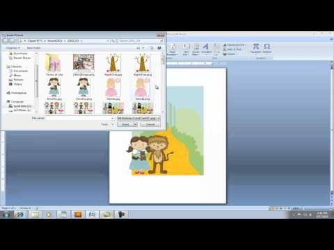 creating-invitation-using-clipart-in-microsoft-word