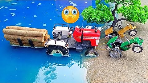 diy tractor stuk in mud mini science project || Part- 14 ||@topminigear