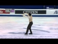 2015 Figure Skating World Champs Shanghai - men - FP - Javier FERNANDEZ