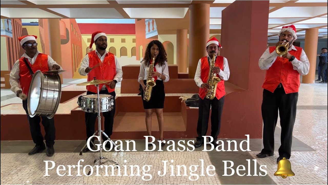 Jingle Bells Goan brass band Christmas time YouTube