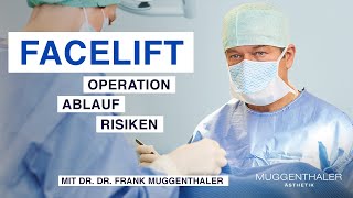 Facelifting & Halsstraffung: Operation & Risiken mit Dr. Muggenthaler