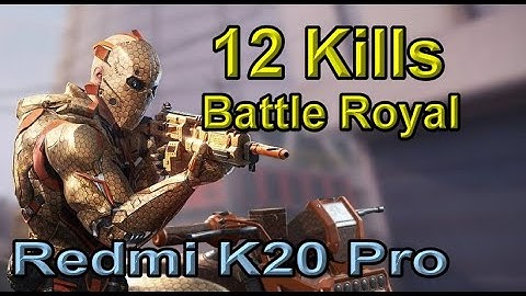 Call of Duty Mobile!! Battle royal extreme game test!!! Flagship killer (( Redmi k20 pro ))