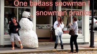 Best scary snowman pranks | Prank compilation 2017