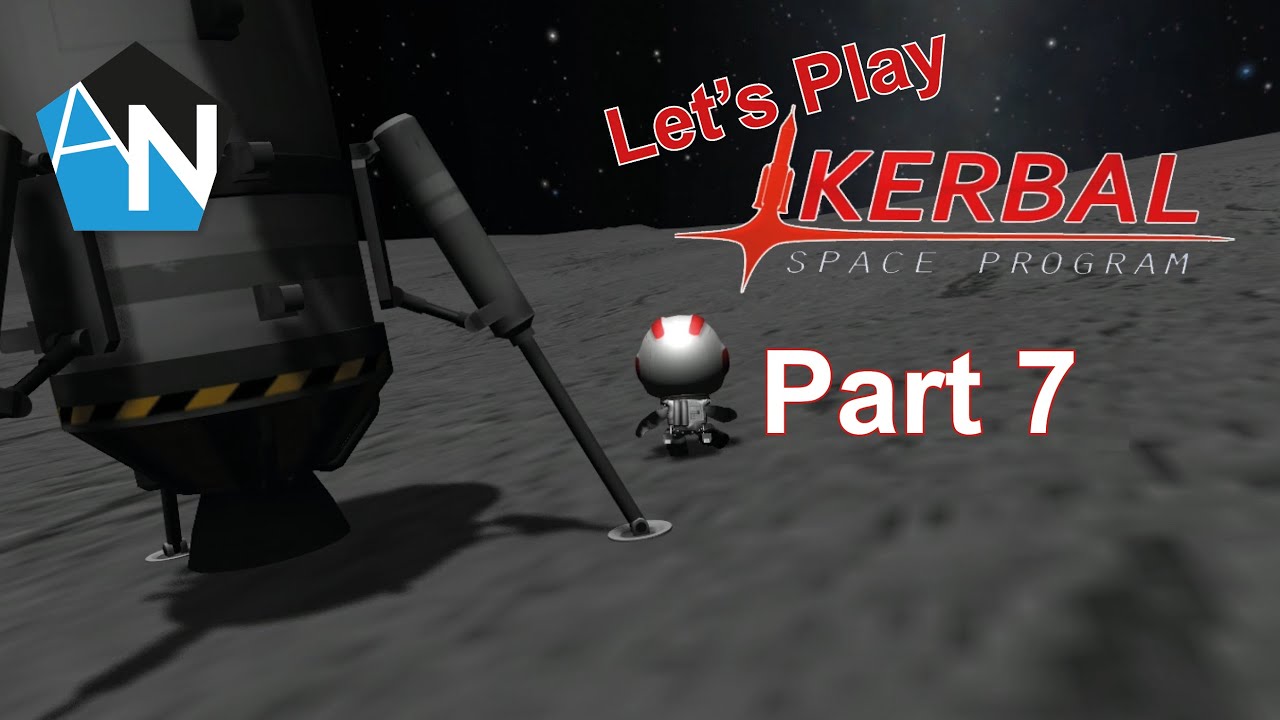Let's Play Kerbal Space Program - Part 7 - Escape from the Mun - YouTube