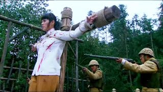 [AntiJaps Movie] Japanese execute a female Eighth Route, but fall into ambush and are annihilated!