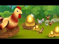 The Golden Egg Bengali Story - গোল্ডেন ডিম বাংলা গল্প 3D Animated Bangla Stories for Kids Tales