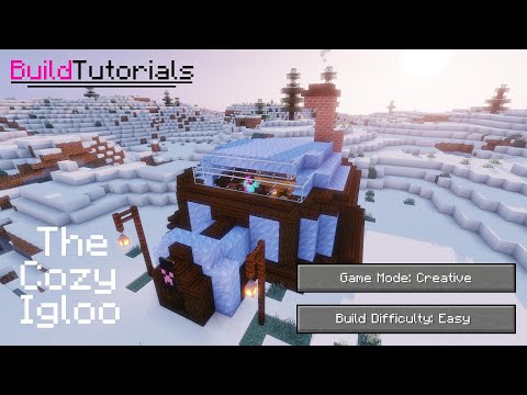 MINECRAFT | How to build an Igloo