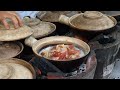 토기에 쪄서 육즙이 살아있는 찜닭 밥 / claypot chicken rice - malaysian street food