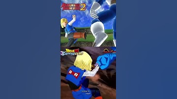 Sadistic 18 Comparison - Raging Blast 2 vs Sparking Zero