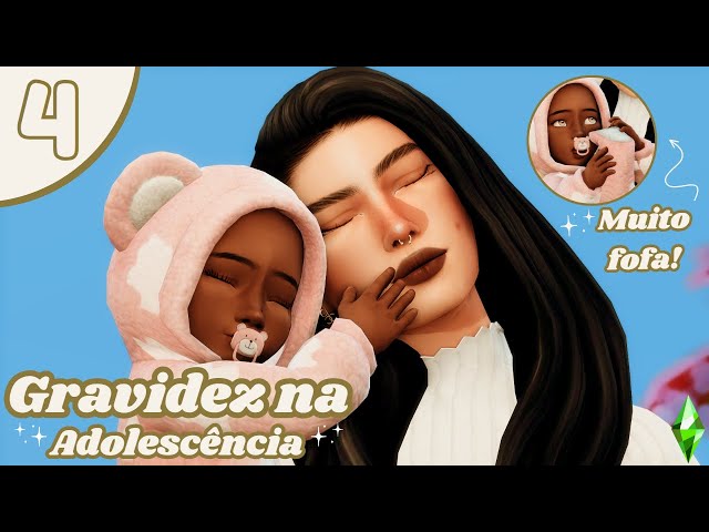 MAIS UM DIA NORMAL NA VIDA DA BIANCA 😥, GRAVIDEZ NA ADOLESCÊNCIA 👶🏽🤍, EP05, The Sims 4