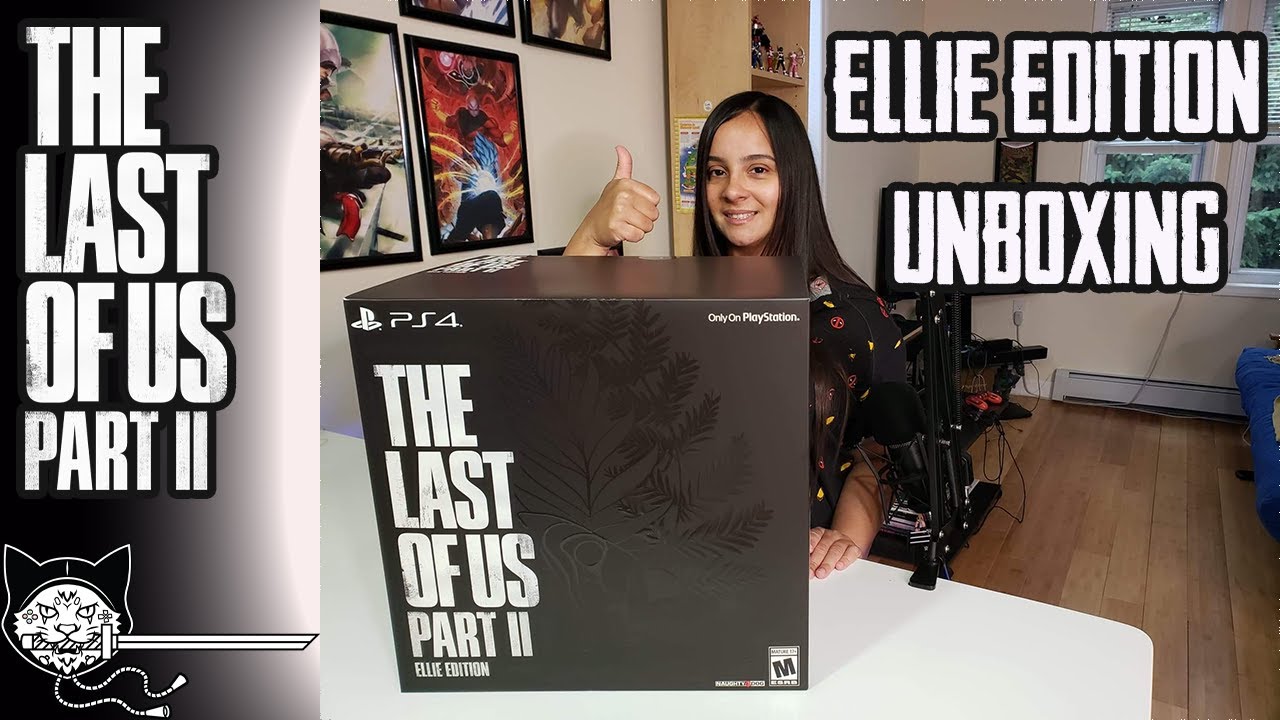 The Last of Us Part 2: Ellie Edition  Collector's Unboxing (Ps4) 