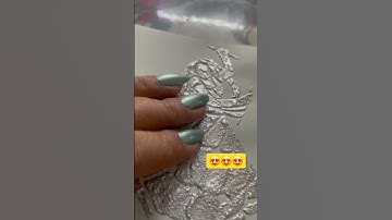 How to use Embossing powder😱😱😱#shorts #youtubeshorts