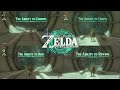 Legend of Zelda Tears of the Kingdom | All Beginning Shrines!