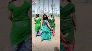 Helo Tiktok Likee Videos Tamil Queens Pavadai Dhavani Kuthu Dance