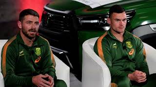 Willie Le Roux and Jesse kriel #justusmedia #justusmediasports