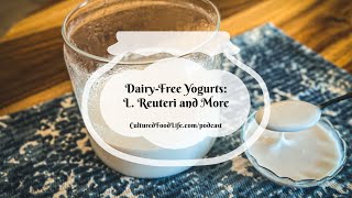 Podcast Episode 240: Dairy  Free Yogurts: L. Reuteri and More