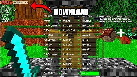 WRUST CLIENT FOR POJAV LAUNCHER+JAVA MEADIFIRE