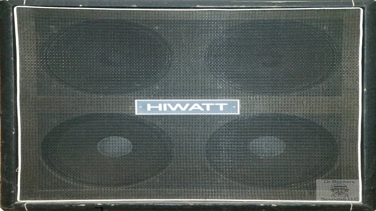 Dr Bonkers Sound Lab Hiwatt 4x12 Ir Pack Review Youtube