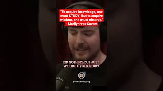 Celebrity MrBeast Motivational Success Story (Marilyn vos Savant Quote)💯🔥#mrbeast #success Profile