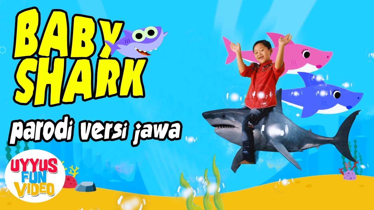 BABY SHARK Parody Dance Menyanyi Lagu Iwak Iwakan Baby Shark