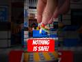 Nothing is safe. #shorts #legocity #legotrain #storytelling #toyphotography #lego