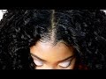 HOW TO: MIDDLE PART SEW IN For Beginners | Step By Step Hair Tutorial