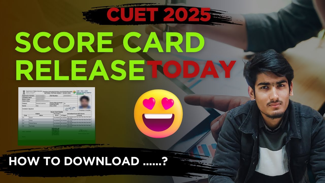 CUET 2025 Final Score Card Out? | How to Check | cuet result kitne bje ...