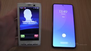 Incoming call&Ringing alarms  at the Same Time Sony Xperia X10i+Samsung Galaxy A51