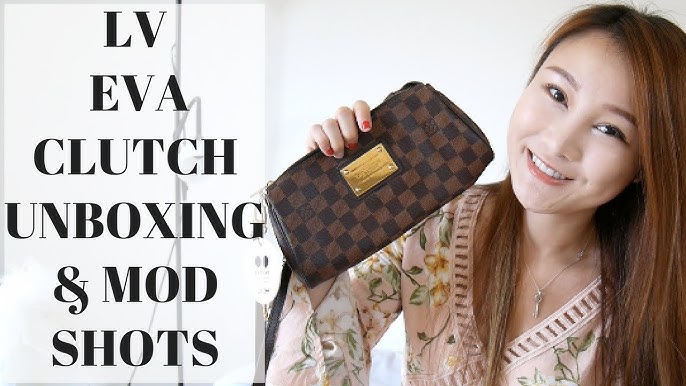 Louis Vuitton Eva Clutch  Unboxing & Review 