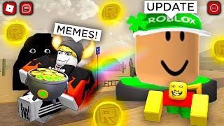 ROBLOX Evade — FUNNY MOMENTS (ST. PATRICK'S UPDATE)🍀