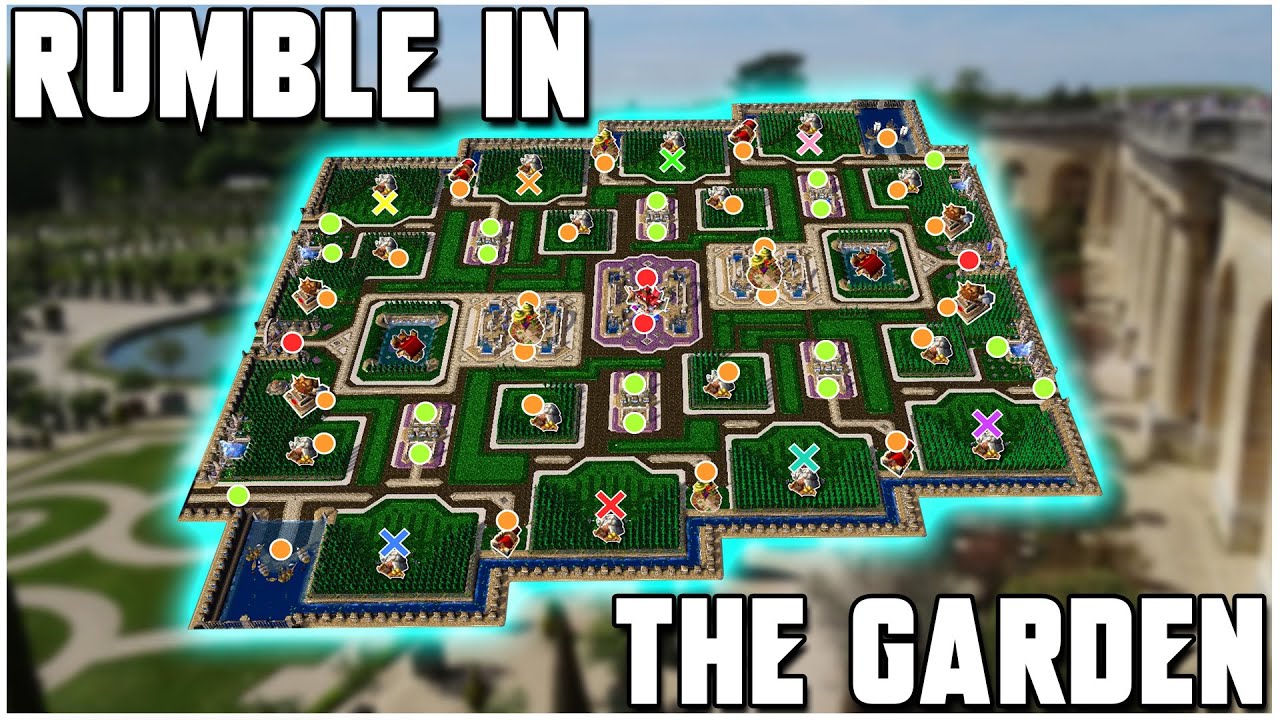 Wc3 Rumble RUMBLE In The GARDEN! | WC3 - 4v4 | Grubby - YouTube
