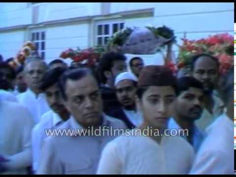 Last Journey Of Indira Gandhi 1984 Archival Footage - 