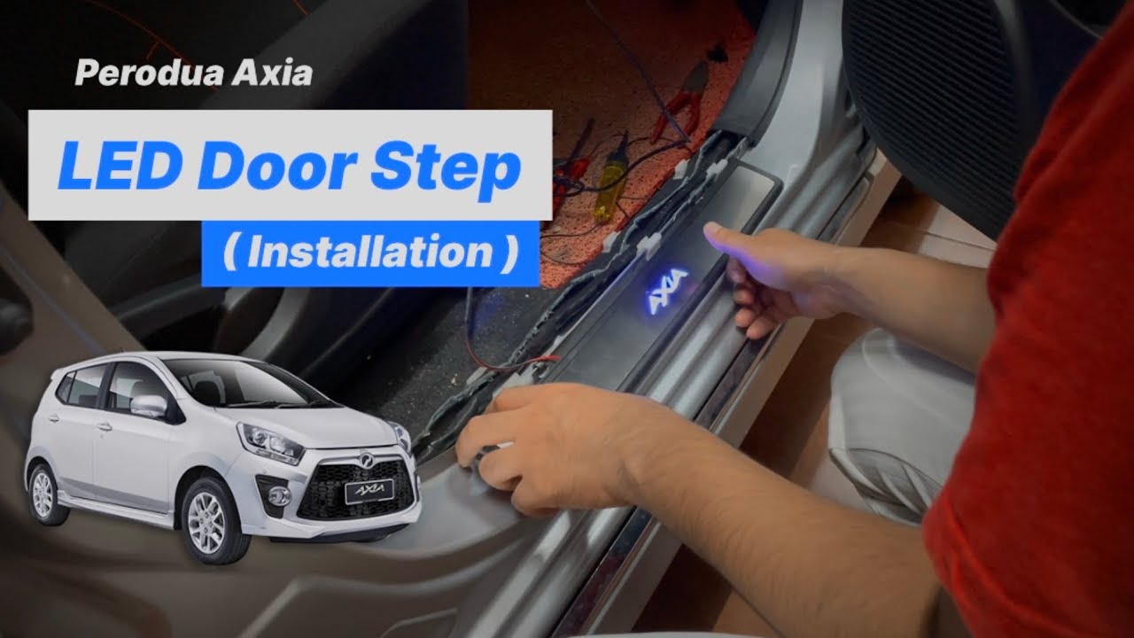 Perodua Axia Se New Tail Lamp Replacement Easy Youtube