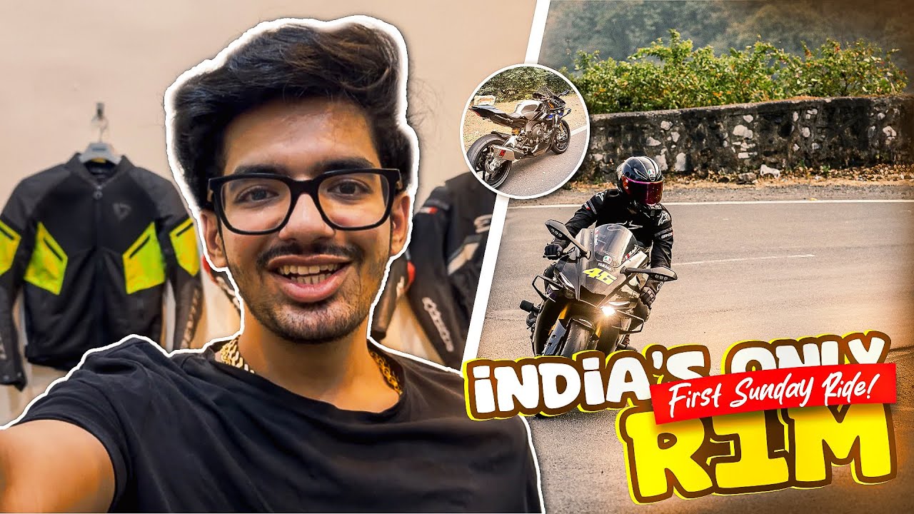 I Took the Only 2024 R1M in India for Sunday Ride!